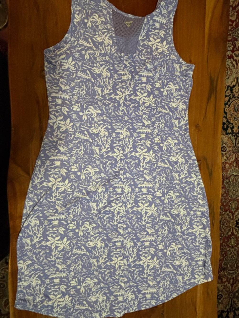 Columbia Midway Bay Light Purple Omni Freeze Tank Dress Size Medium